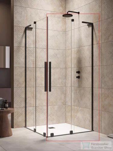 Radaway Furo SL KDD 120J zuhanykabin jobbos zuhanyajtó, fekete 10305120-54-01R