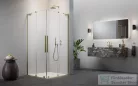 Radaway Furo SL KDD 120J zuhanykabin jobbos zuhanyajtó, szálcsiszolt arany 10305120-99-01R