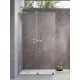 Radaway Furo SL Walk-in zuhanyfal 100B balos, szálcsiszolt króm 10306538-91-01L+10110494-01-01