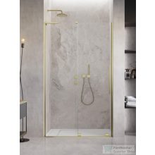   Radaway Furo SL DWJ 90B balos zuhanyajtó, szálcsiszolt arany 10307472-99-01L+10110430-01-01