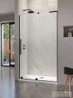 Radaway Furo SL DWJ 110J jobbos zuhanyajtó, fekete 10307572-54-01R+10110530-01-01