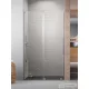 Radaway Furo SL DWJ 110B balos zuhanyajtó, szálcsiszolt króm 10307572-91-01L+10110530-01-01