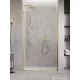 Radaway Furo SL DWJ 110B balos zuhanyajtó, szálcsiszolt arany 10307572-99-01L+10110530-01-01
