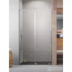   Radaway Furo SL DWJ 120B balos zuhanyajtó, szálcsiszolt króm 10307622-91-01L+10110580-01-01