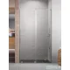 Radaway Furo SL DWJ 120J jobbos zuhanyajtó, szálcsiszolt króm 10307622-91-01R+10110580-01-01