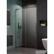 Radaway Furo SL DWJ 120B balos zuhanyajtó, szálcsiszolt fegyvermetál 10307622-92-01L+10110580-01-01