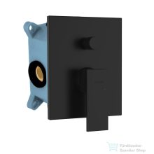   Kielle Arkas I. falsík alatti csaptelep 2 fogyasztós, alaptesttel, matt fekete 10311204