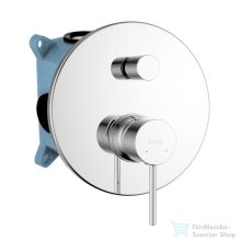   Kielle Oudee falsík alatti 2 fogyasztós csaptelep alaptesttel, króm 10315200