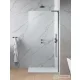 Radaway Modo SL II Brushed Gunmetal 65 J walk-in zuhanyfal, szálcsiszolt fegyvermetál (10319065-92-01R)