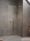 Radaway Modo SL II Brushed Copper 65 J walk-in zuhanyfal, szálcsiszolt réz (10319065-93-01R)