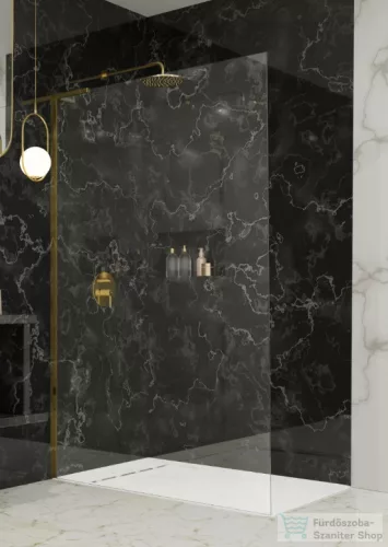 Radaway Modo SL II Gold 70 B walk-in zuhanyfal, arany (10319074-09-01L)