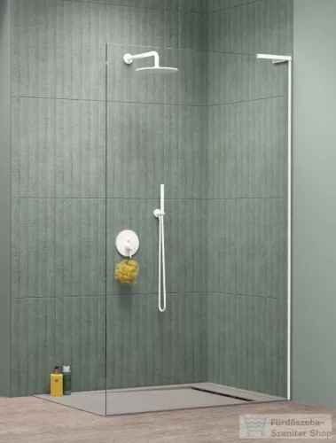 Radaway Modo SL II White 80 J walk-in zuhanyfal, fehér (10319084-04-01R)