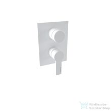   Bugnatese Morse 3 funkciós falsík alatti kád /zuhany csaptelep belső egységgel,matt fehér 1031BI