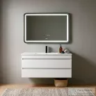 Leziter Vio 100 tükör led világítással 100x60 cm 1032-10060