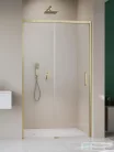 Radaway Idea 8 DWJ 100 balos zuhanyajtó, szálcsiszolt arany 10330520-99-01L+10350453-01-01