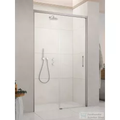   Radaway Idea 8 DWJ 110 balos zuhanyajtó, szálcsiszolt króm 10330570-91-01L+10350503-01-01