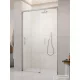 Radaway Idea 8 DWJ 120 jobbos zuhanyajtó, szálcsiszolt króm 10330620-91-01R+10350553-01-01