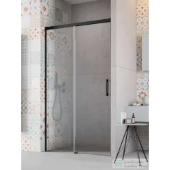   Radaway Idea 8 DWJ 140 balos zuhanyajtó, fekete 10330720-54-01L+10350653-01-01 