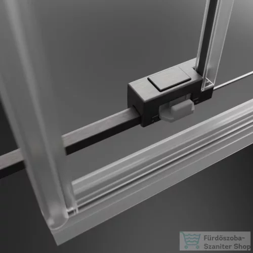 Radaway Idea 8 DWJ 140 balos zuhanyajtó, szálcsiszolt króm 10330720-91-01L+10350653-01-01