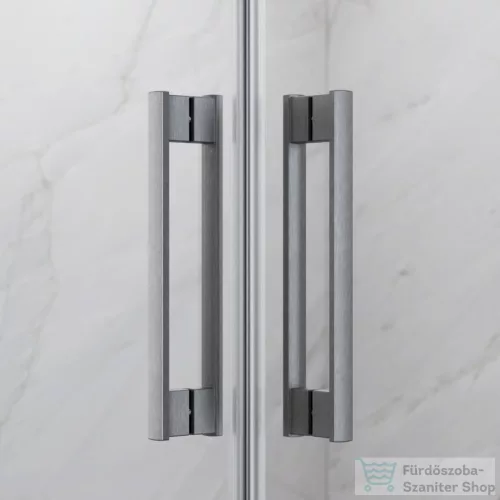 Radaway Idea 8 DWJ 140 balos zuhanyajtó, szálcsiszolt króm 10330720-91-01L+10350653-01-01