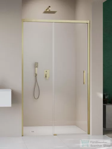 Radaway Idea 8 DWJ 150 balos zuhanyajtó, szálcsiszolt arany 10330770-99-01L+10350703-01-01