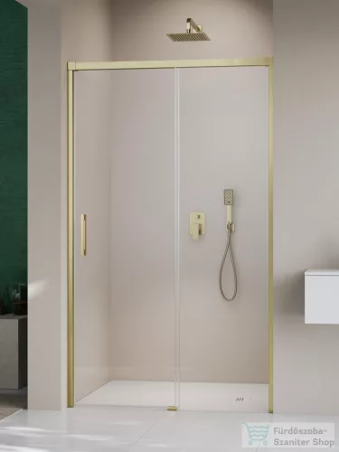 Radaway Idea 8 DWJ 160 jobbos zuhanyajtó, szálcsiszolt arany 10330820-99-01R+10350753-01-01