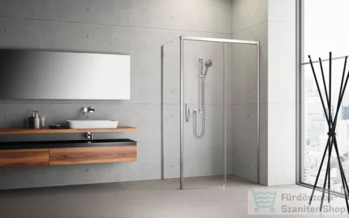 Radaway Idea 8 KDJ 100J zuhanykabin jobbos ajtó része, króm 10340520-01-01R+10350453-01-01