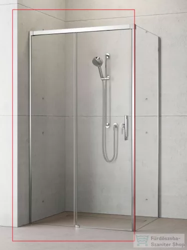Radaway Idea 8 KDJ 120B zuhanykabin balos ajtó része, króm 10340620-01-01L+10350553-01-01