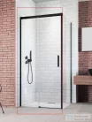 Radaway Idea 8 KDJ 120B zuhanykabin balos ajtó része, fekete 10340620-54-01L+10350553-01-01