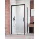 Radaway Idea 8 KDJ 130B zuhanykabin balos ajtó része, fekete 10340670-54-01L+10350603-01-01