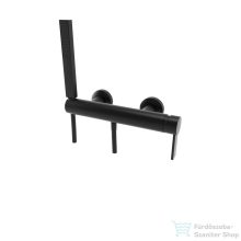   Bugnatese Morse zuhany csaptelep zuhanyszettel,matt fekete 1035NE