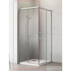   Radaway Idea KDD 100B zuhanykabin balos ajtó része, króm 10370100-01-01L