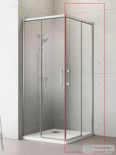 Radaway Idea KDD 100J zuhanykabin jobbos ajtó része, króm 10370100-01-01R