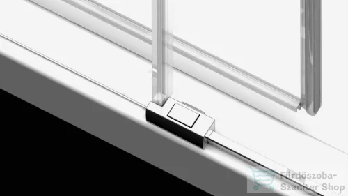 Radaway Idea KDD 100J zuhanykabin jobbos ajtó része, króm 10370100-01-01R