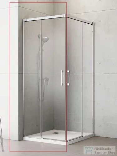 Radaway Idea KDD 110B zuhanykabin balos ajtó része, króm 10370110-01-01L