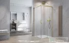 Radaway Idea KDD 110B zuhanykabin balos ajtó része, szálcsiszolt arany 10370110-99-01L