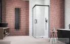 Radaway Idea KDD 120J zuhanykabin jobbos ajtó része, fekete 10370120-54-01R