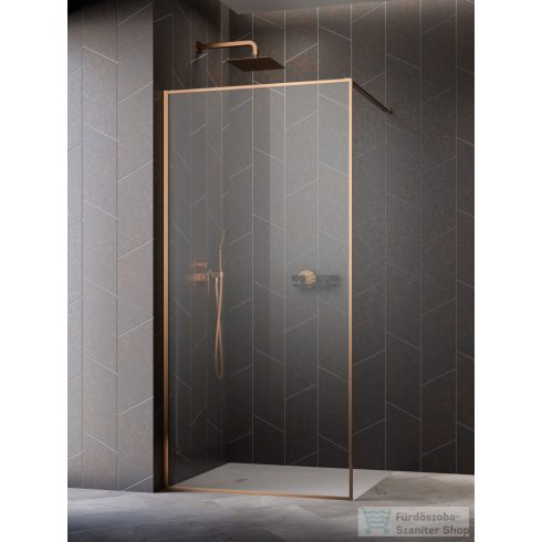 Radaway Modo F II Brushed Copper 55 walk-in zuhanyfal, szálcsiszolt réz (10409055-93-01)