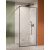 Radaway Modo F II Black 65 zuhanyfal, fekete (10409065-54-01)