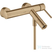   Hansgrohe AXOR STARCK kádtöltő csaptelep zuhanyszett nélkül, szálcsiszolt bronz 10411140