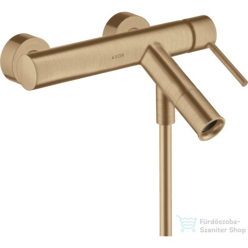 Hansgrohe AXOR STARCK kádtöltő csaptelep zuhanyszett nélkül, szálcsiszolt bronz 10411140
