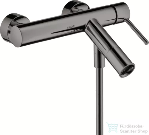 Hansgrohe AXOR STARCK kádtöltő csaptelep zuhanyszett nélkül, polírozott fekete króm 10411330