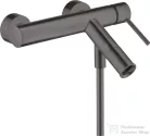 Hansgrohe AXOR STARCK kádtöltő csaptelep zuhanyszett nélkül, szálcsiszolt fekete króm 10411340