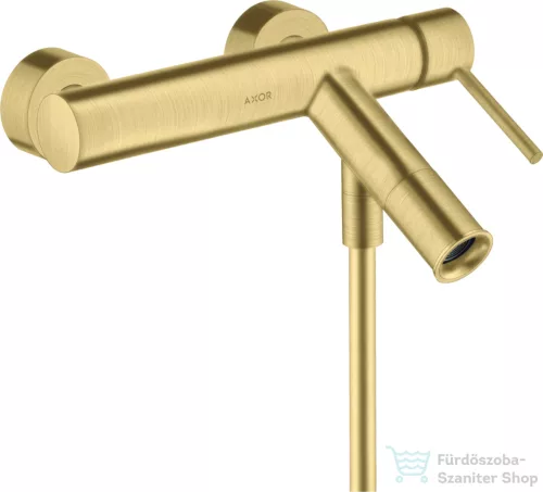 Hansgrohe AXOR STARCK kádtöltő csaptelep zuhanyszett nélkül, szálcsiszolt sárgaréz 10411950