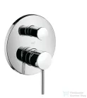 Hansgrohe Axor Starck egykaros, falsík alatti kádcsaptelep színkészlet, króm 10416000