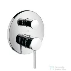   Hansgrohe Axor Starck egykaros, falsík alatti kádcsaptelep színkészlet, króm 10416000