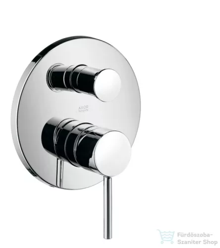 Hansgrohe Axor Starck egykaros, falsík alatti kádcsaptelep színkészlet, króm 10416000