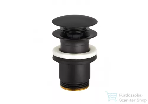 Kludi PUSH-OPEN leeresztő szelep, fekete 1042639-00