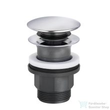 Kludi PUSH-OPEN leeresztő szelep, matt fehér 1042653-00