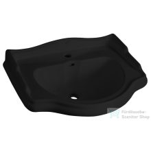   Sapho KERASAN RETRO kerámiamosdó, 69x52cm, matt fekete (104631)